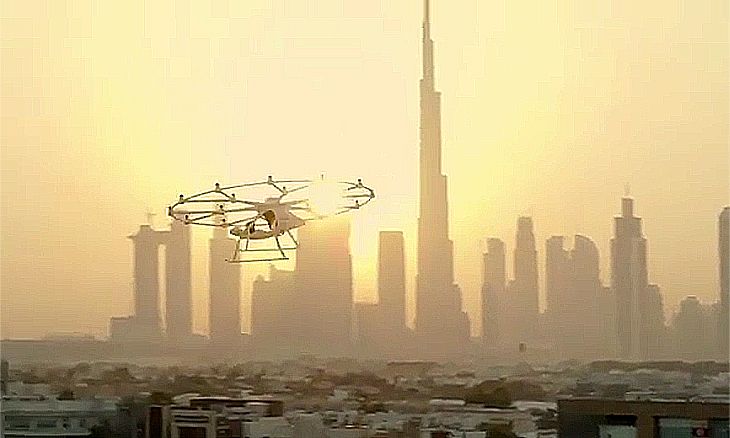 Dubais Flying Taxis Complete First Test Flight Time Out Dubai