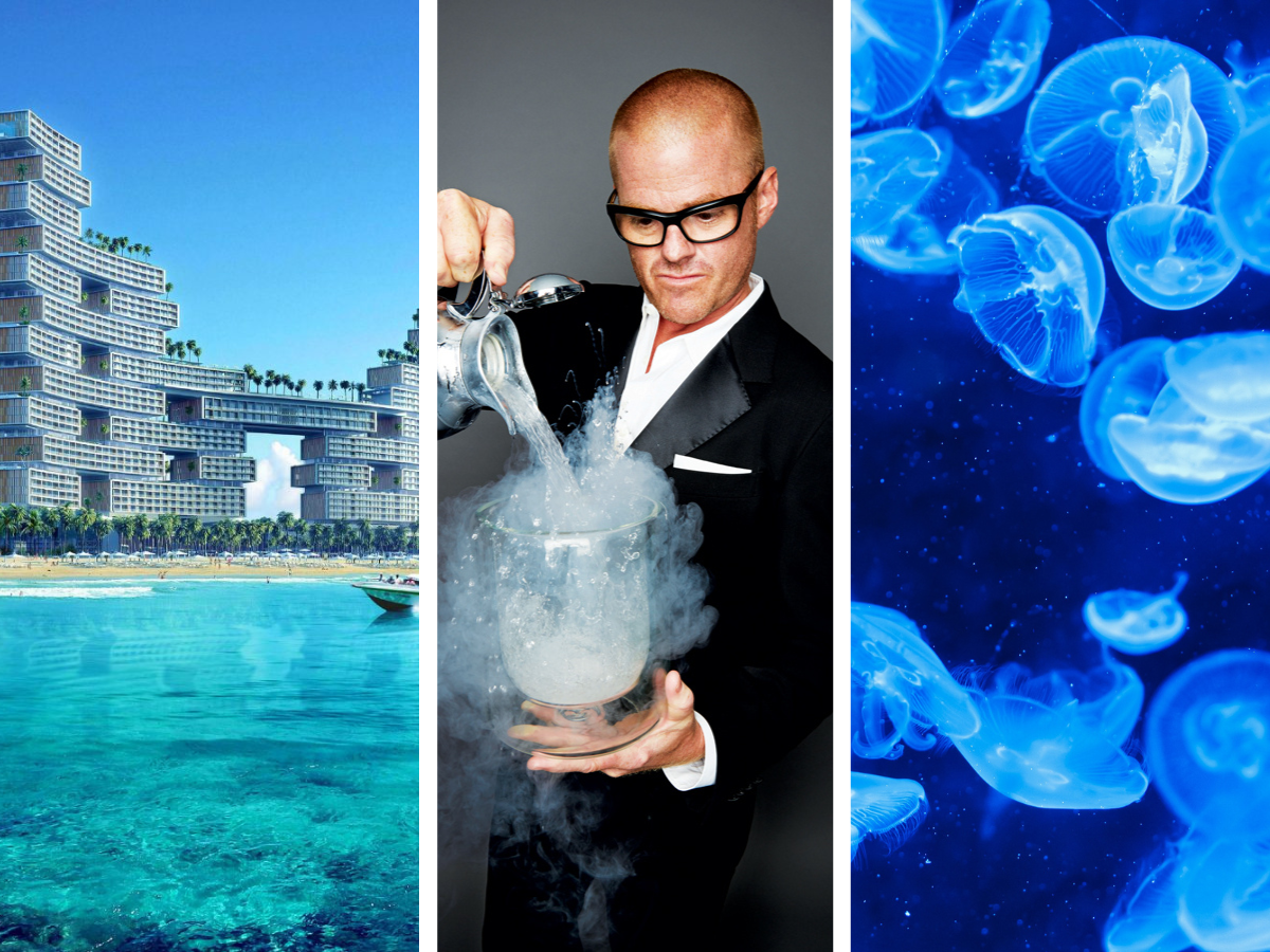 Heston Blumenthal Dubai Bar Jellyfish Aquarium Plans