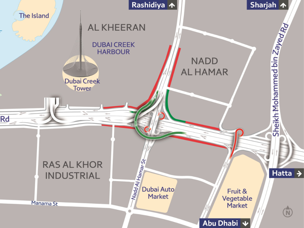 New Ras Al Khor Flyover Will Decrease Travel Time