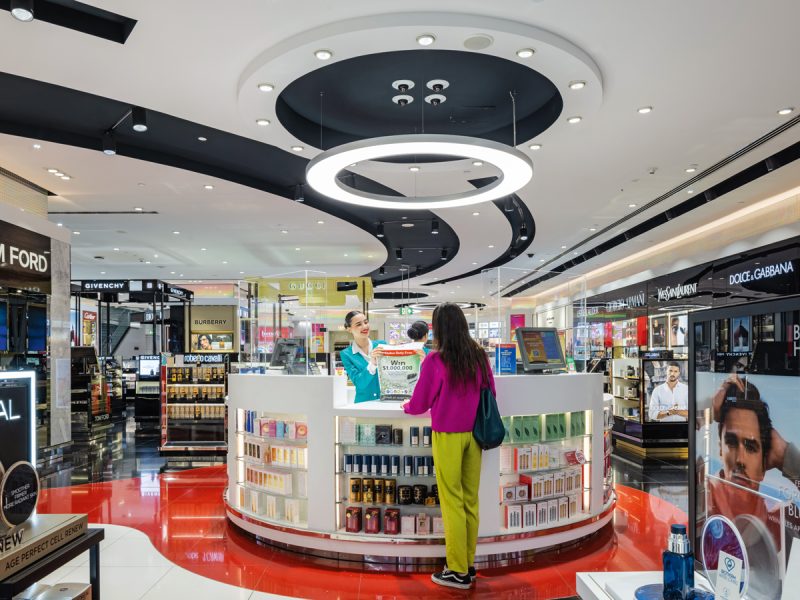 Shops In Concourse C Terminal At Dubai International Airport Time