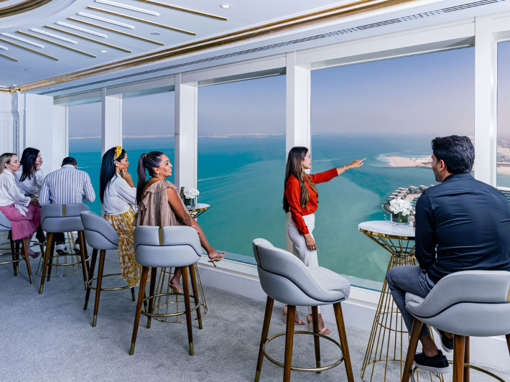 Burj Al Arab Observation Lounge Burj Al Arab Opens New Observation