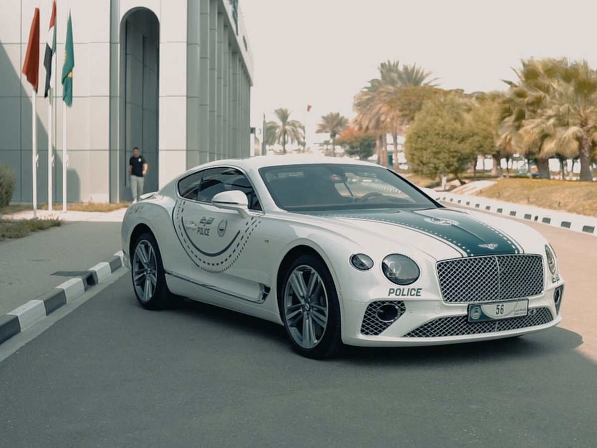 Bentley Continental Dubai Police Gt V Added To Dubai Polices