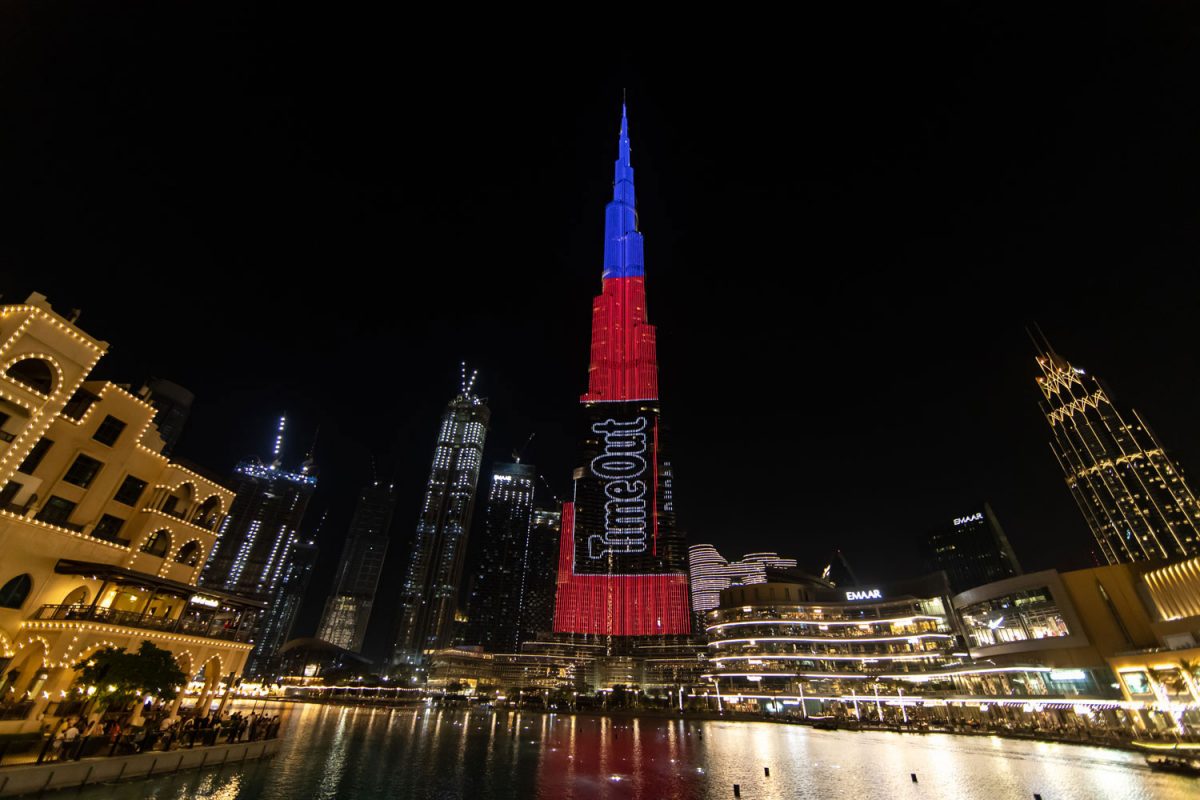 Time Out Lights Up Dubai's Burj Khalifa | Time Out Dubai