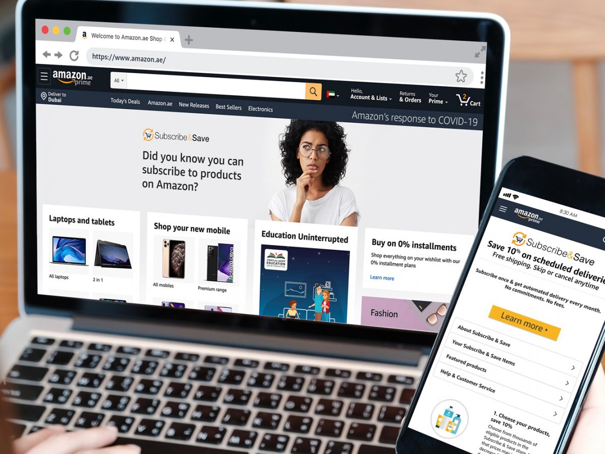 Amazon UAE launches product subscription and discount delivery service