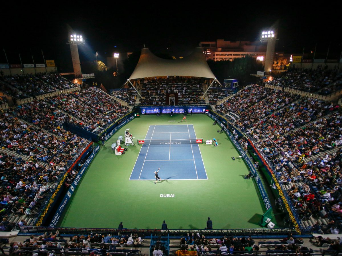 Tennis stars Djokovic and Federer to play at the Dubai Duty Free Tennis