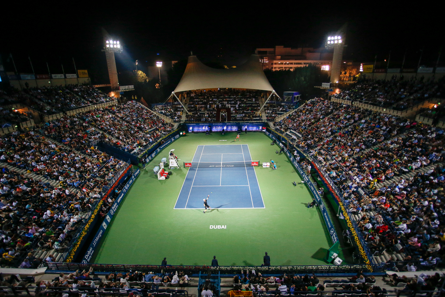 Dubai duty free tennis championships hi-res stock photography and