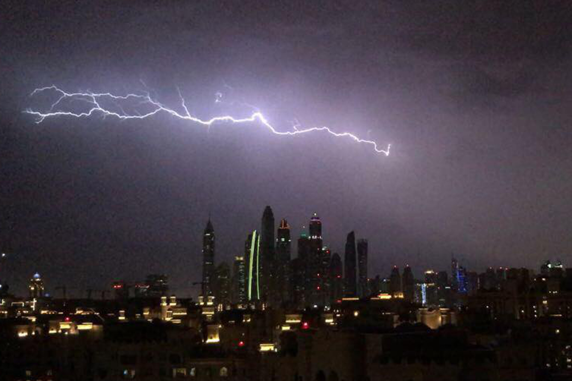 Dubai weather: Bars where you can watch the rain, thunder and lightning ...