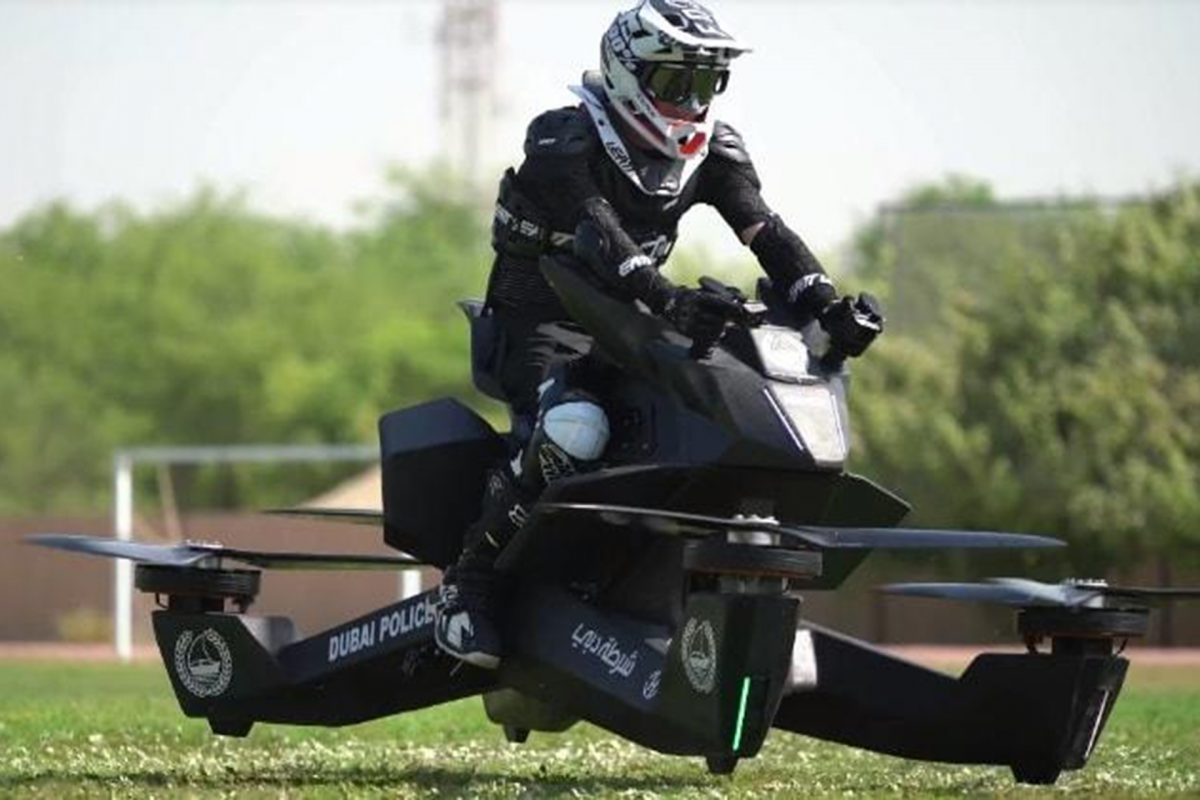 Летающий мотоцикл Hoverbike s3