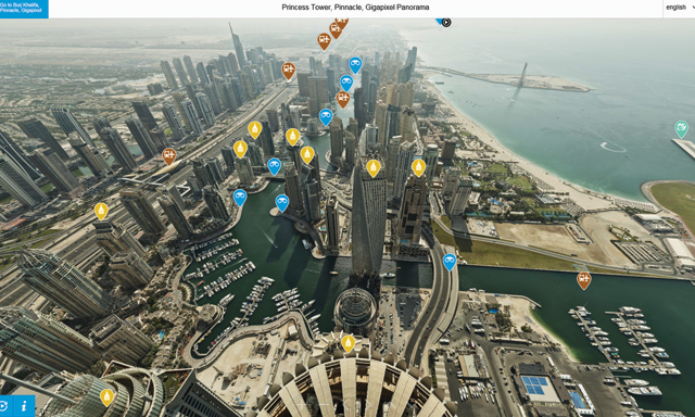 dubai virtual tour 360