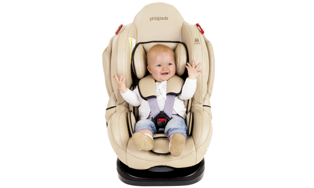 The Evolution car seat by Phil and Teds Time Out Dubai