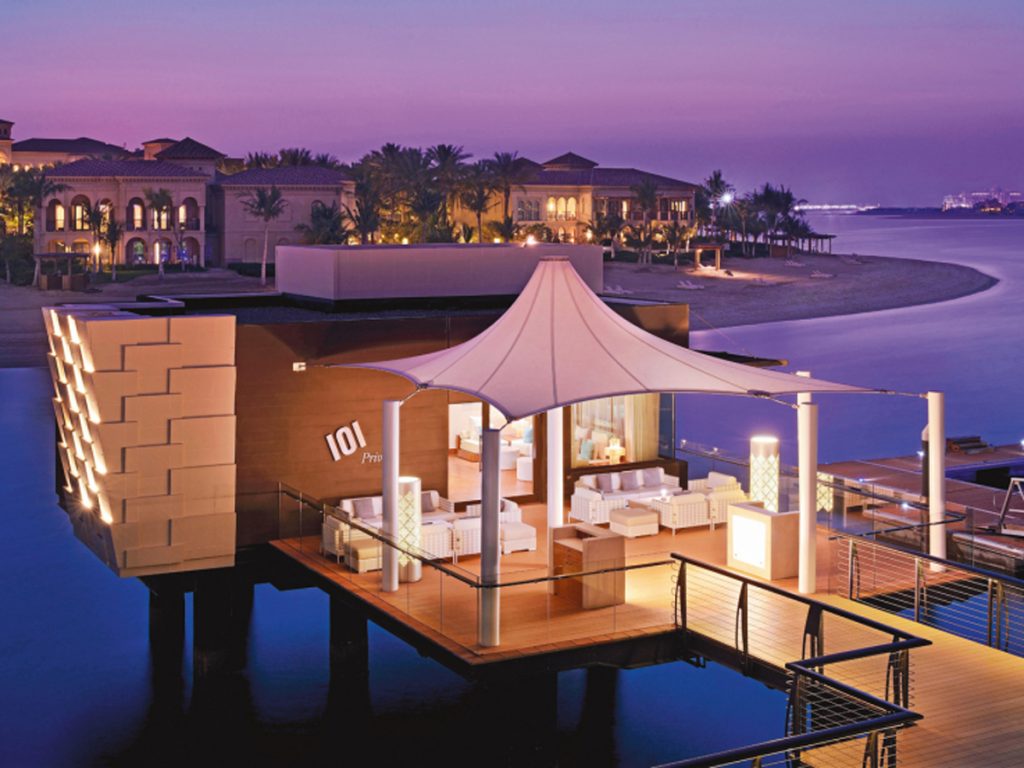 Best spots for Sundowners in Dubai: 101 One&Only The Palm