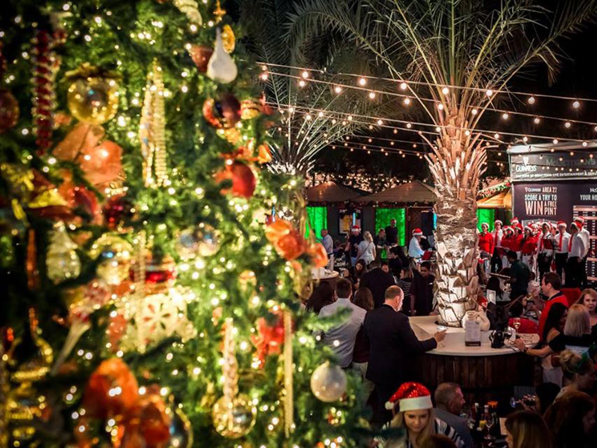 Dubai Christmas tree lighting events to see