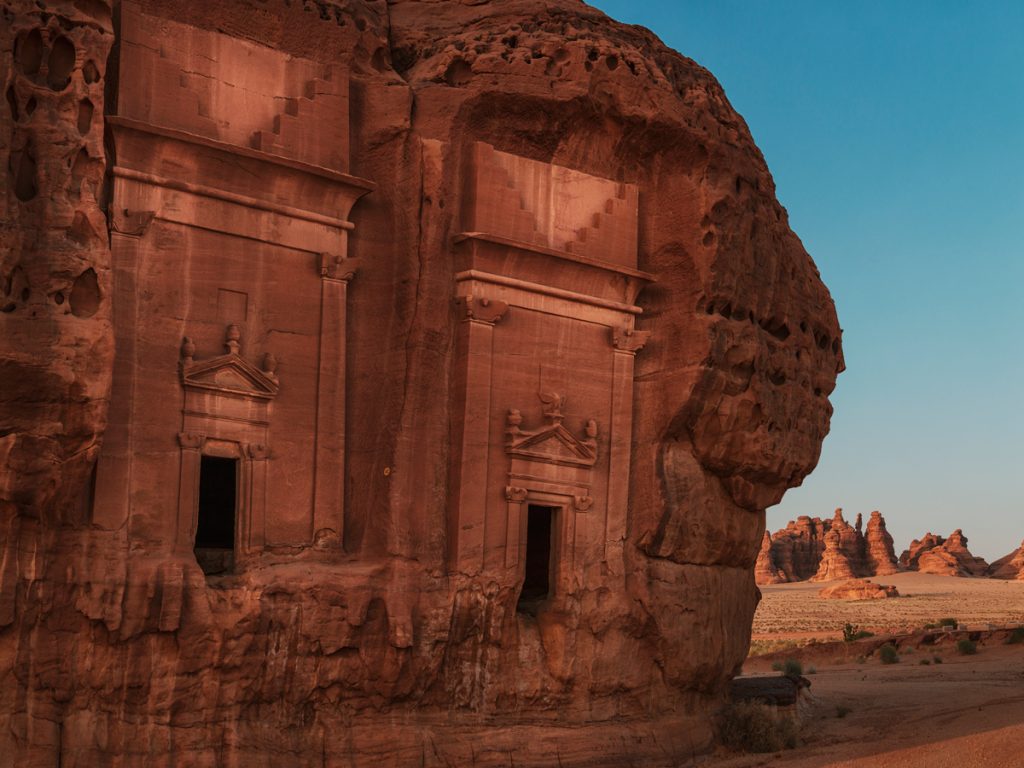 Flynas flights from Riyadh to AlUla: AlUla UNESCO Heritage site