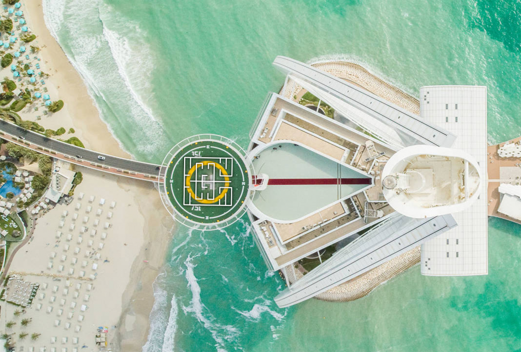 Burj Al Arab helipad