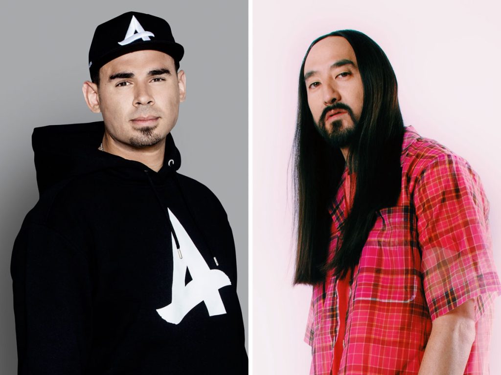 Afrojack and Steve Aoki