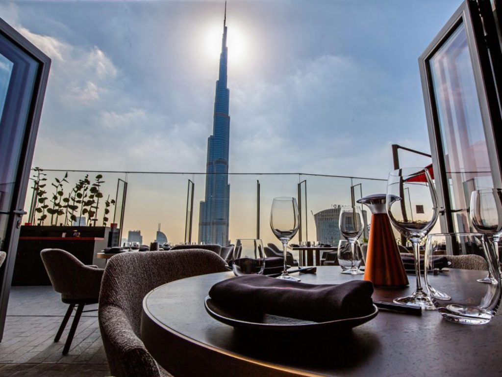 Restaurant at burj deals khalifa