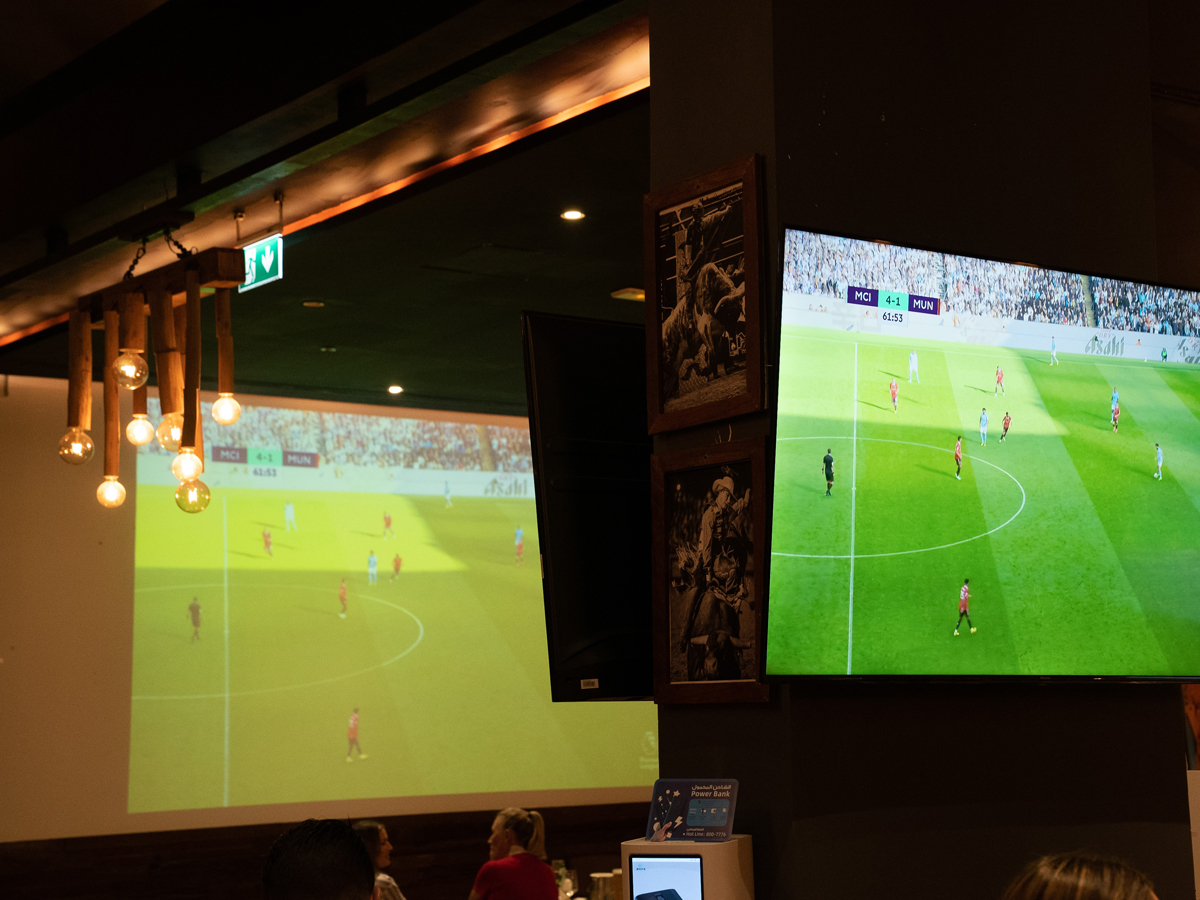 WEEKEND PREMIER LEAGUE FOOTBALL LIVE ON OUR BIG SCREENS