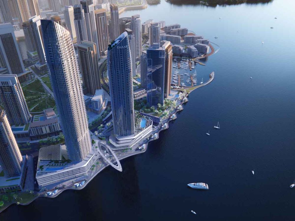 address hotel creek harbour dubai