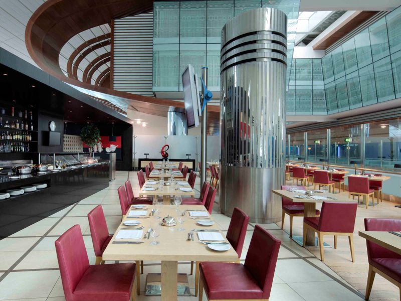 Restaurants In Concourse B, Terminal 3 At Dubai International Airport ...