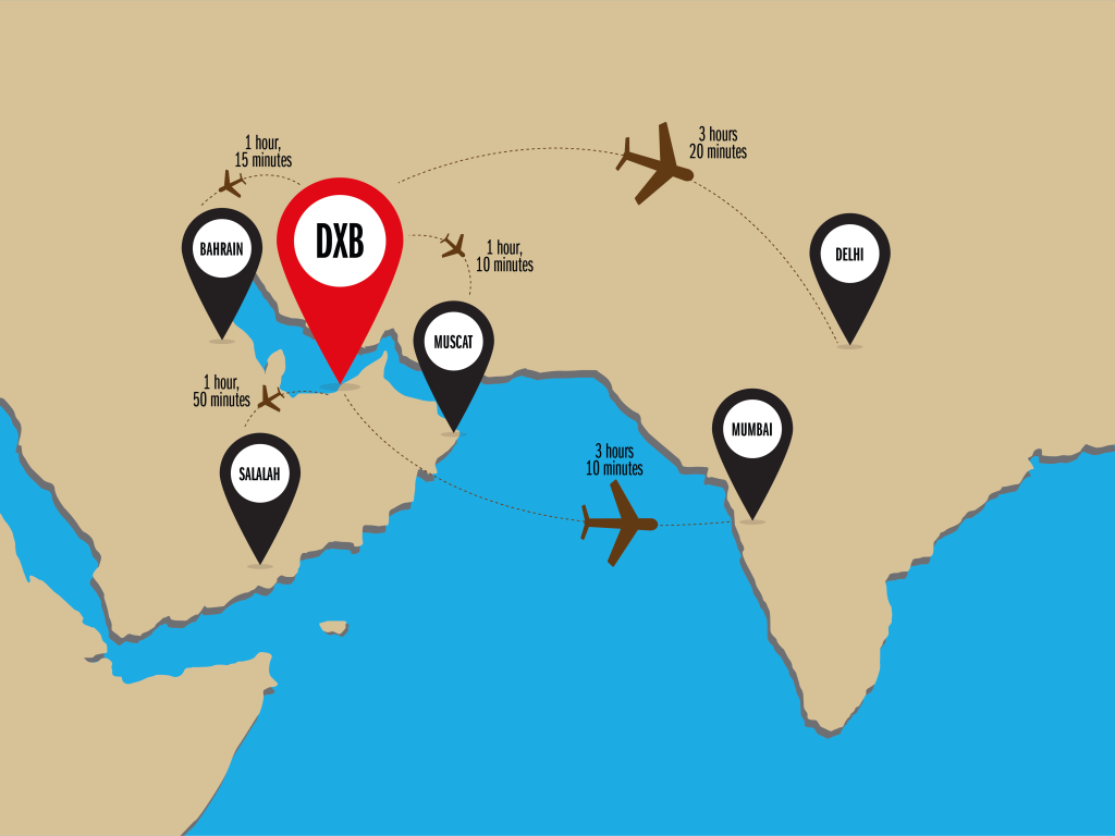 Emirates flights mapped: Top 5 quick getaways from Dubai for Eid al ...