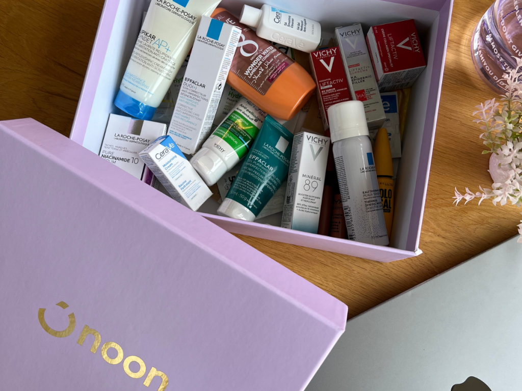 noon beauty box: You can get a free beauty box when you spend Dhs299 on ...