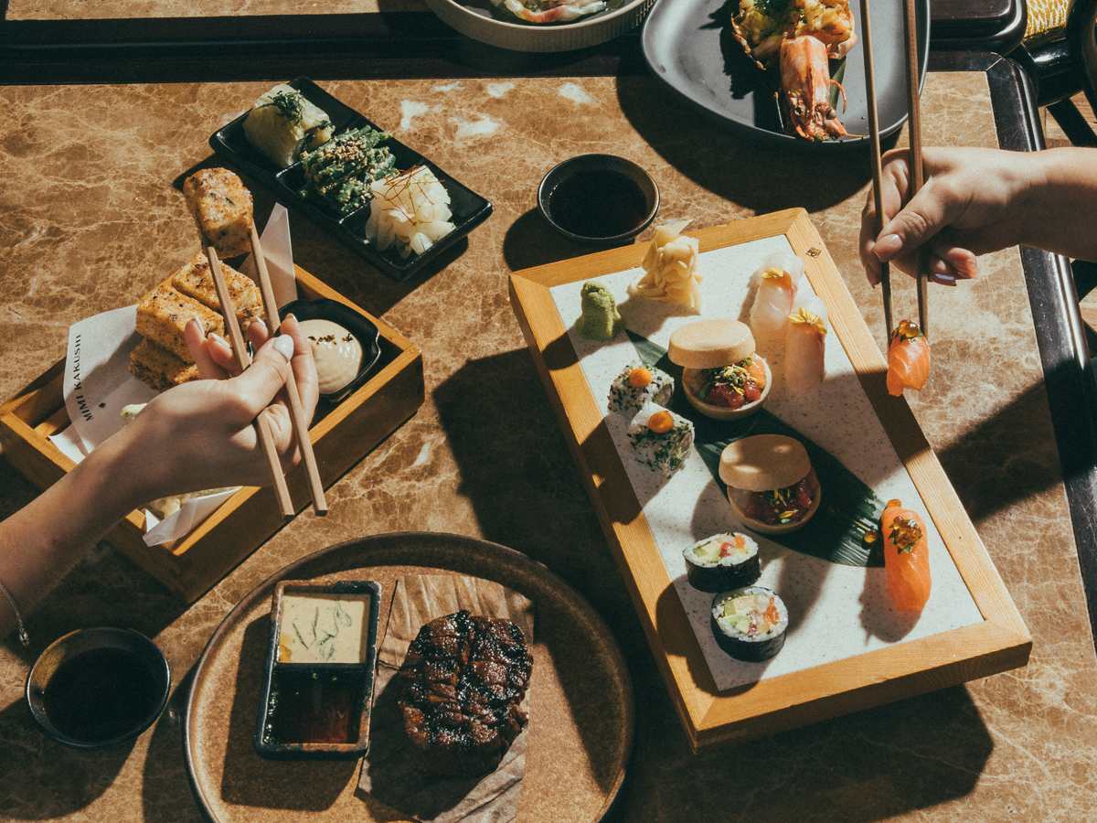Dubai Food: Japanese Food Zuma  Michelin-Selected Venue 
