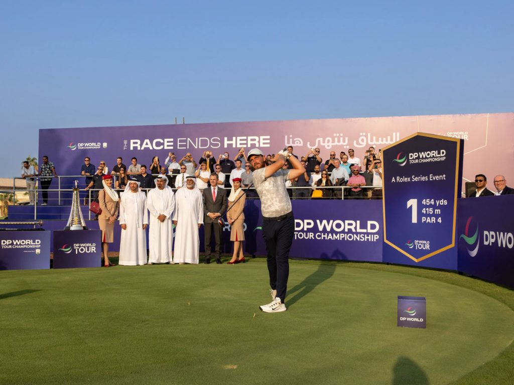 DP World Tour Championship is going ahead depsite rain Time Out Dubai