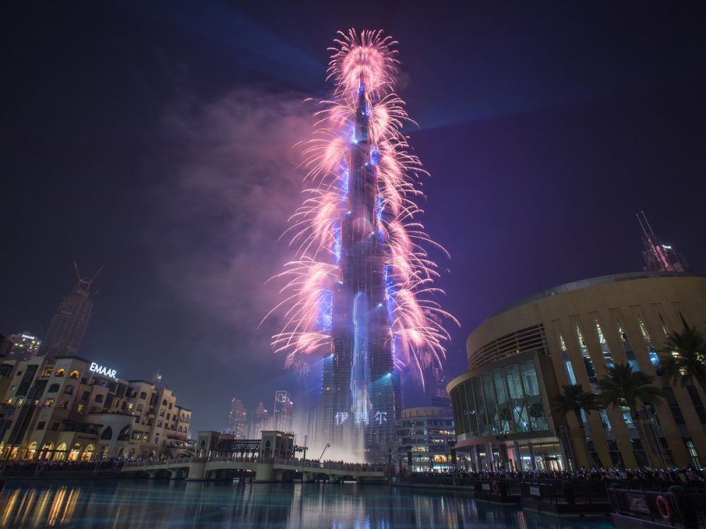 New Year's Eve Fireworks in Dubai Where to watch for free