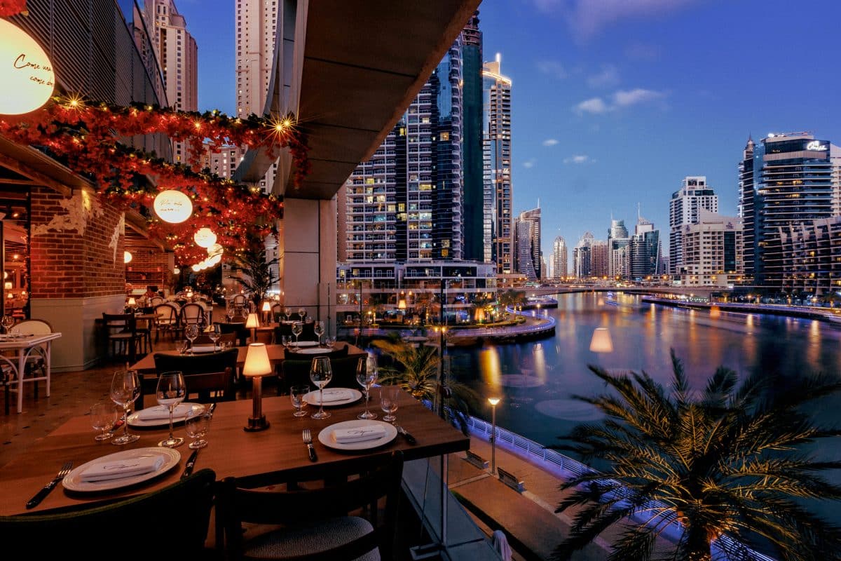 Papas Dubai Marina New Italian restaurant Papas opens in Dubai