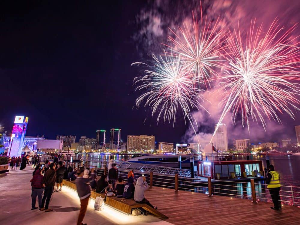 Dubai New Year's Eve fireworks where to watch