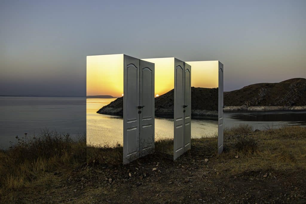 Art Dubai 2024 17th Edition In Madinat Jumeirah Time Out Dubai   Shirin Abedinirad. Reflective Journey. 2023. Installation Land Art. Courtesy Of The Artist And Sanji Gallery 1024x683 