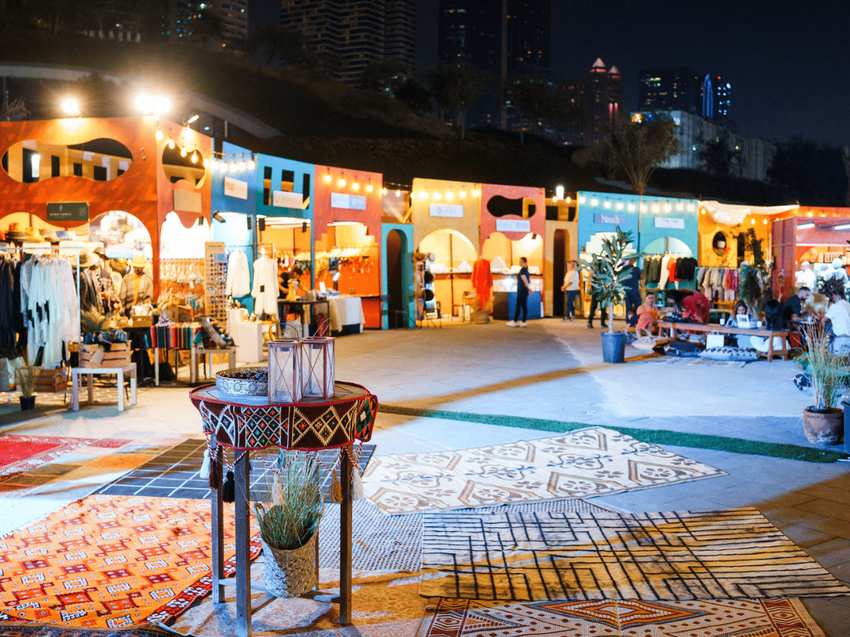 Ramadan night market Dubai