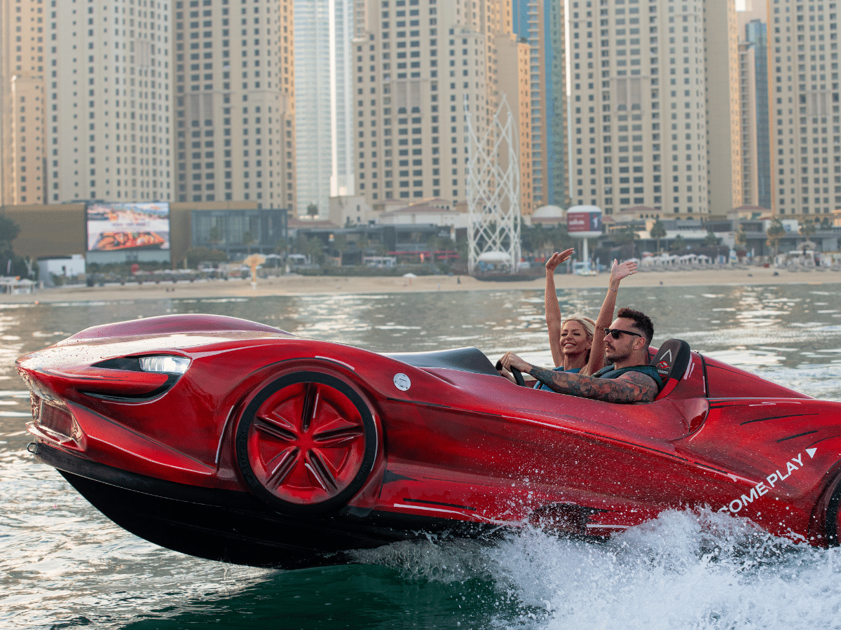 Water activities in Dubai: drive on water | Time Out Dubai