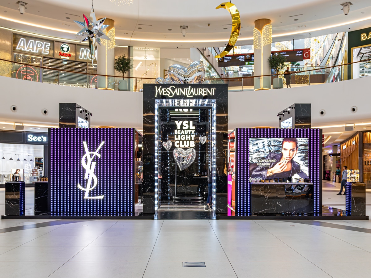 Visit the YSL Beauty Light Club pop-up in Dubai Mall this April | Time ...