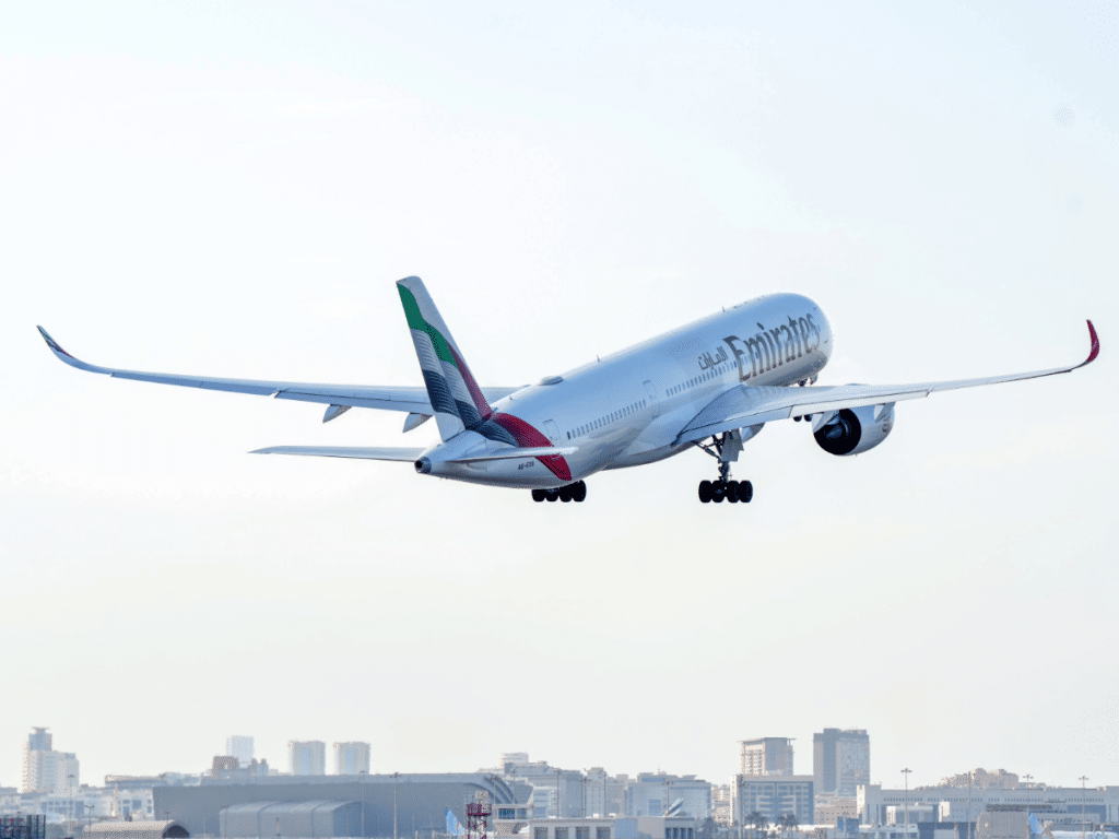 Emirates A350 completes inaugural flight to Edinburgh | Time Out Dubai