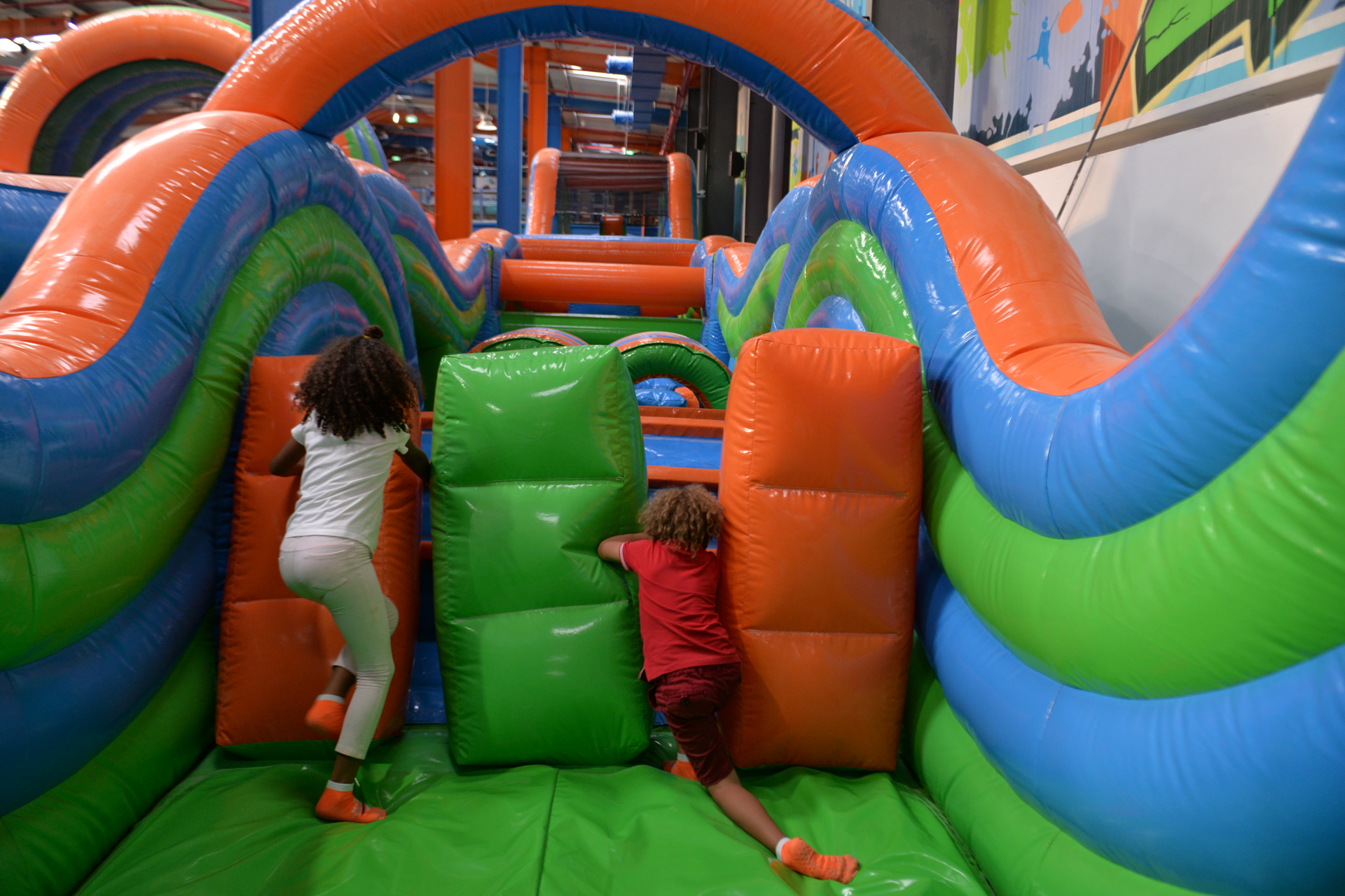 level up inflatable park