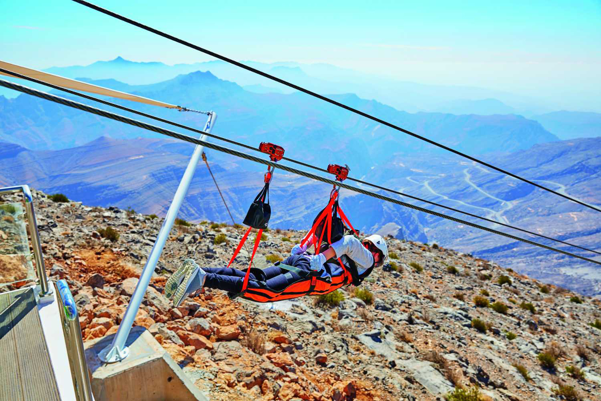 Get half-price tickets for the world’s longest zipline in the UAE