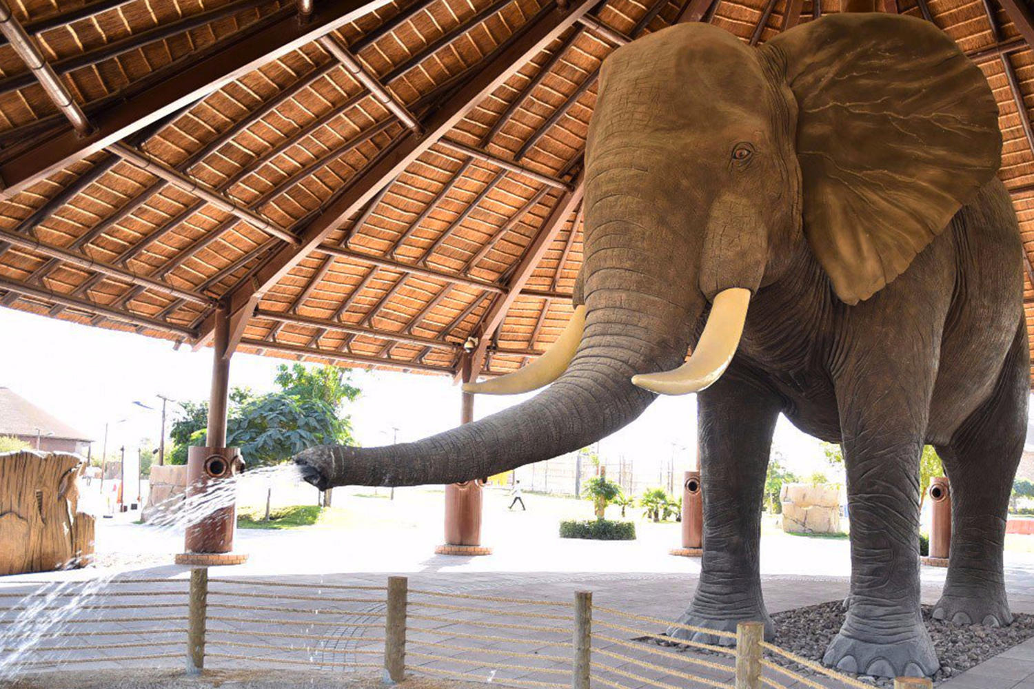 dubai safari park elephant