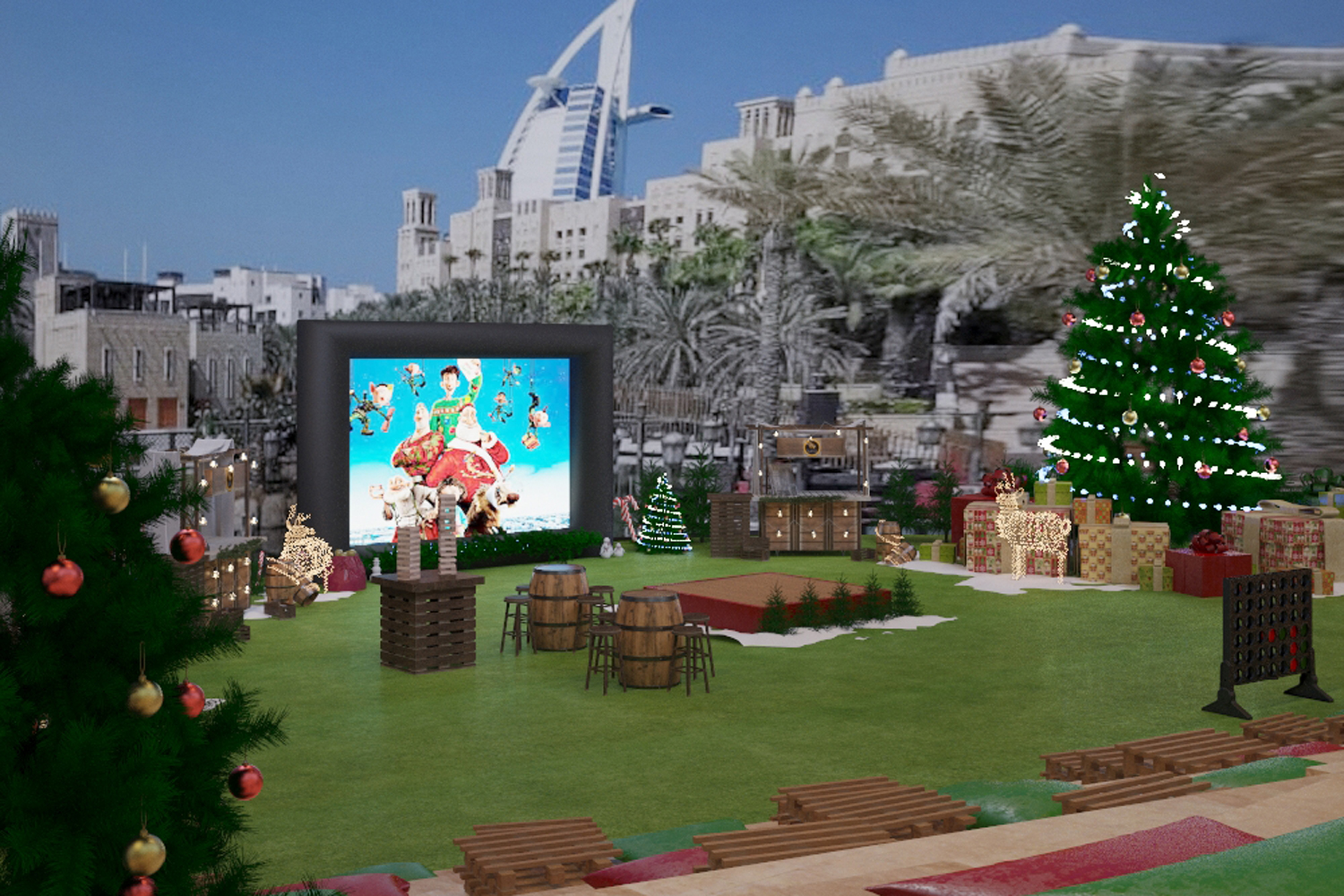 A Family Friendly Winter Wonderland Is Coming To Dubai S Souk Madinat Christmas Kids Time Out Dubai