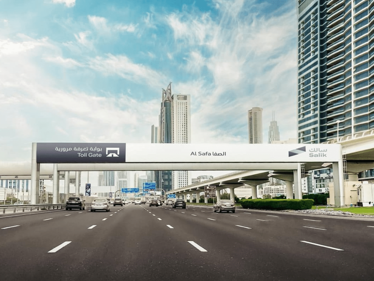 Dubai Salik Gates At Al Khail Road And Al Safa To Open From November 24 ...