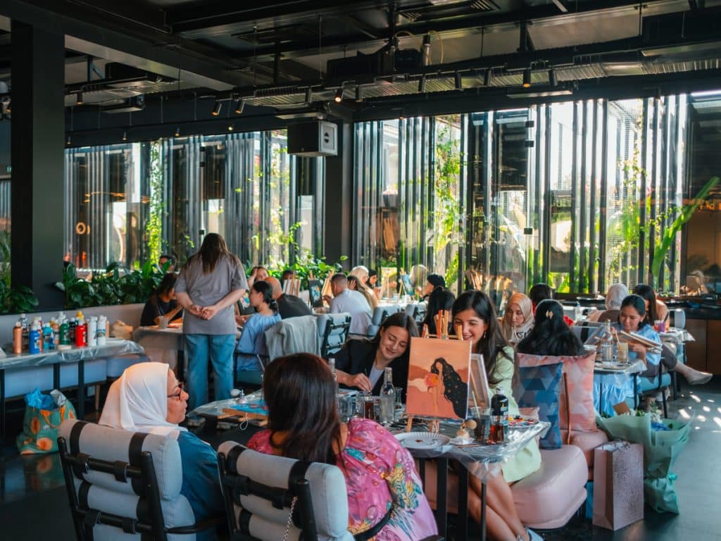 Unleash your inner artist with Art Breakfast at HuQQabaz Dubai | Time ...